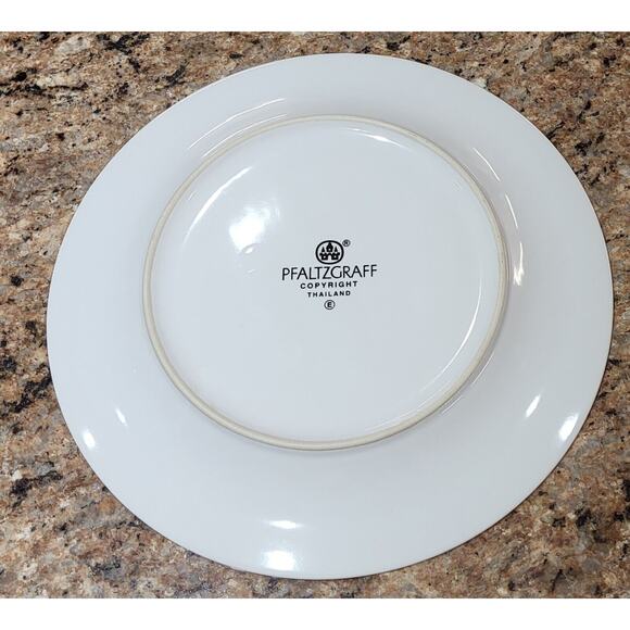 Pfaltzgraff Summer Breeze 11" Dinner Plate Yellow w/Blue Flowers Replacement - Picture 13 of 13